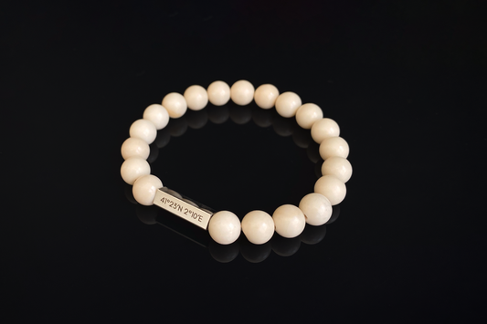 BARCELONA biały turkus