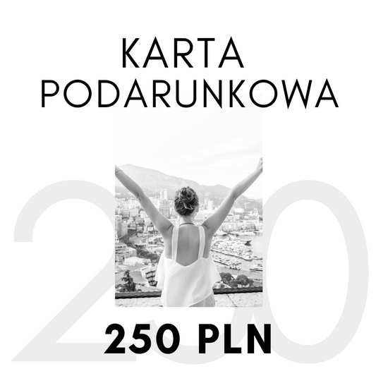 Karta podarunkowa 250 PLN